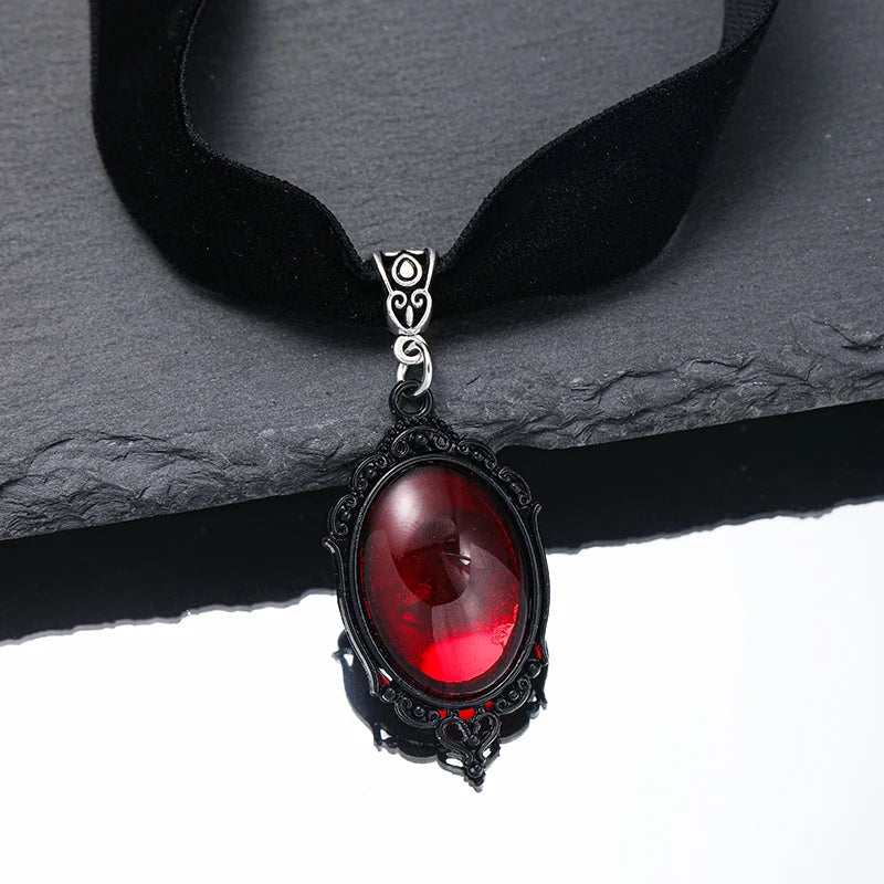 Bloodmoon Velvet Necklace®