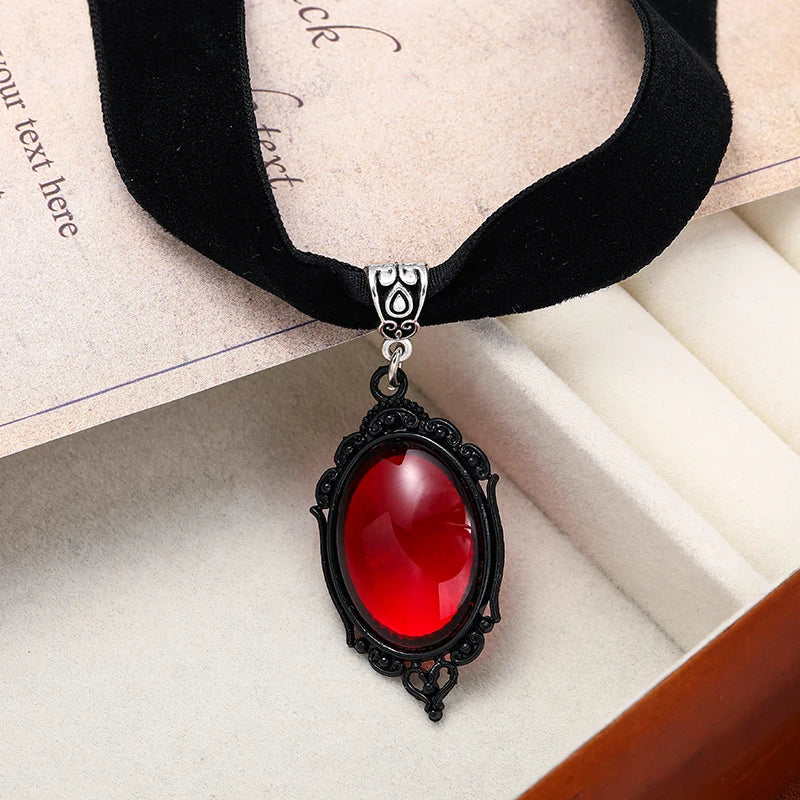 Bloodmoon Velvet Necklace®