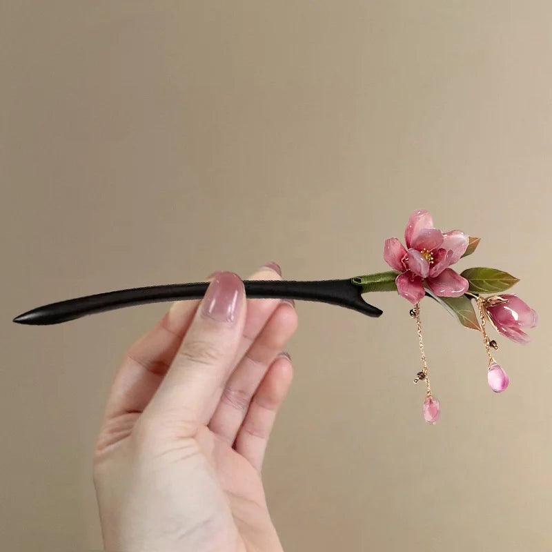 Jade Flower Hair Stick®