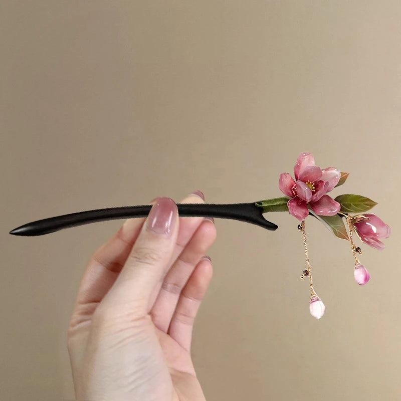 Jade Flower Hair Stick®